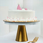 Whimsical Cloud Bear Chocolate Cake 4 Portion