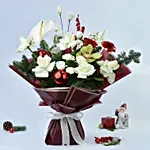 White Beauty Christmas Bouquet