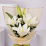 White Oriental Lily