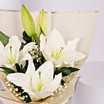 White Oriental Lily