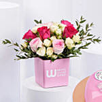 Wishing Wonder Women Flowers With Cake