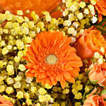 Witch Hat Halloween Flowers Bouquet With Blood Cupcakes