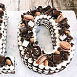 Yummy Number 10 Macarons Vanilla Cake