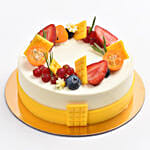 Yummy Vanilla Berry Delight Cake 2 Kg