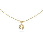 Cerruti 1881 Amalia Gold Plated sparkling stones Jewellery Set