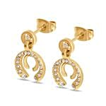 Cerruti 1881 Amalia Gold Plated sparkling stones Jewellery Set