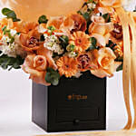Anniversary Elegant Flower Box Arabic