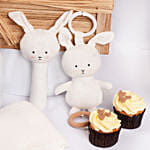 Elli Junior Luxury Baby Gift Set With Teddy And Blanket