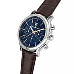 Maserati Analog Leather Watch