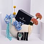 Maserati Watch Green Dial with Bracelet Gift set For Him