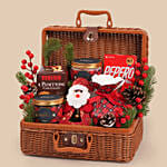 Festive Santa Delight Basket