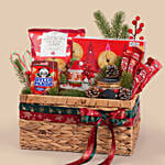 Red Christmas Treat Basket