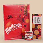 Red Plaid Christmas Magic Hamper