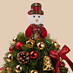 Christmas Snowman Chocolate Arrangement