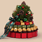 Christmas Chocolate Tree Arrangement