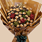 Christmas Ferrero Rocher Chocolate Bouquet