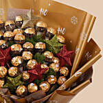 Christmas Ferrero Rocher Chocolate Bouquet