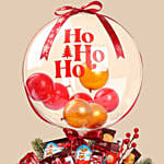 Christmas Ho Ho Ho Balloon Gift