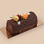 Premium Chocolate Yule Log Cake