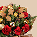 Gingerbread Christmas Bouquet