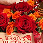 Jolly Reindeer Floral Gift Set