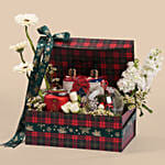 Luxury Christmas Spa And Floral Gift Set