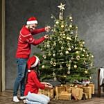 Golden Glow Christmas Tree 8 To 9 Feet