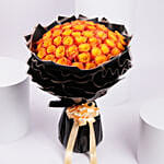 Orange Rose Bouquet