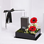 عطر عود توم فورد رجالي مع ورد احمر