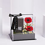 عطر عود توم فورد رجالي مع ورد احمر