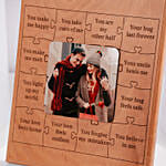 Engraved Memories Wooden Frame