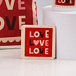 Sweet Love Surprise Cushion Mug Set