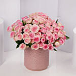 Blush Pink Roses Valentine Gift