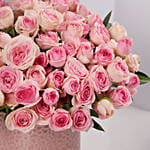 Blush Pink Roses Valentine Gift