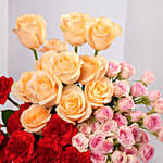 Mixed Flowers Valentine Gift Box