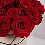 Timeless Red Rose Valentine Floral Vase
