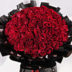 Valentine 111 Red Roses Bouquet