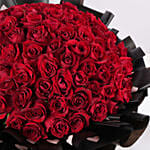 Valentine 111 Red Roses Bouquet