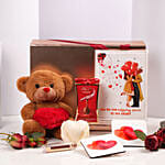Eternal Love Teddy Hamper