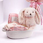 Elli Junior Luxury New Born Gift BasketPink