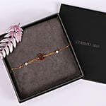 Cerruti 1881 Celeste Double Chain Gold Plated Bracelet For Her