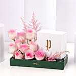 Police Gold Plated Heart Jewelry Set Valentine Gift for Her