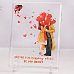 Valentine Love Acrylic Frame