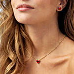 Caroline Svedbom Valentina Heart Swarovski Crystals