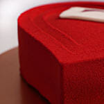 Valentine Bliss Heart Chocolate Cake