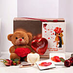 Eternal Love Teddy Hamper