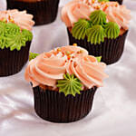 كب كيك رمضان كريم بالفانيلا