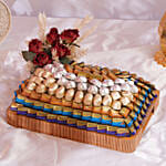 صينية جوديفا الرمضانية مع ورد مجفف