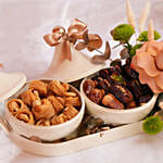 صينية ضيافة رمضان مع الورد