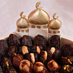 طبق تمور فاخرة هدية رمضان